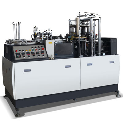 Máquina de fabricación de tazas de papel desechables totalmente automática para el procesamiento de café y té Tipo Máquina de plegado de papel 1700 kg