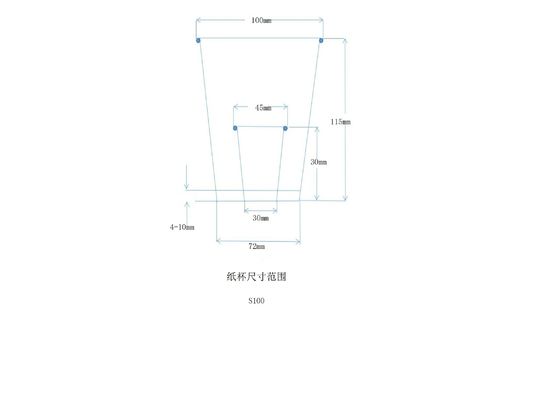 Máquina de fabricación de tazas de papel totalmente automática de alta velocidad 100-110pcs/min para compra directa