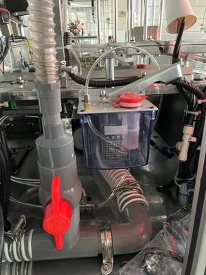 Máquina de moldeado de tazas de papel de consumo con fuente de gas de 0,5-0,8MPa y especificación de papel de 150-350 GSM