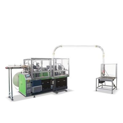 Máquina automática de fabricación de tazas de papel de alta velocidad de doble pared de una vez máquina de moldeado de tazas de café de papel 120-150pcs / m