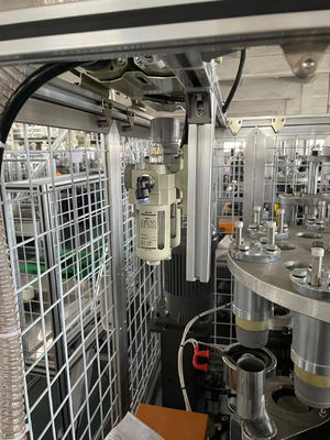 Máquina de fabricación de vasos de papel desechables de alta velocidad para pequeños productos de papel Negocio Yongbo Totalmente automático 100-110pcs/min