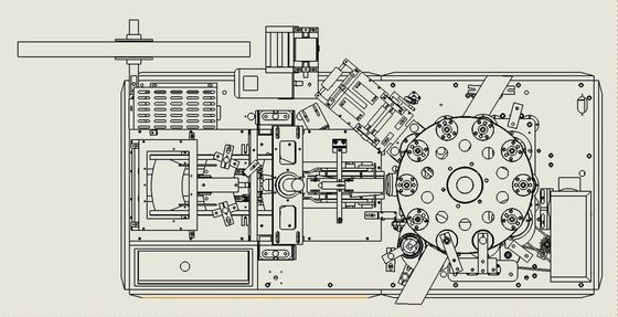 3200 kg Máquina de fabricación de papel automática personalizada 20-50 oz Máquina de producción de cuenco de ensalada de papel desechable