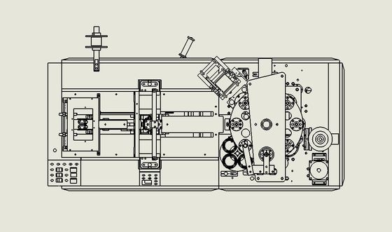 Máquina de fabricación de tazas de papel totalmente automática para fabricantes Tamaño externo 2130mm*1350mm*1900mm Nota Servicio personalizado