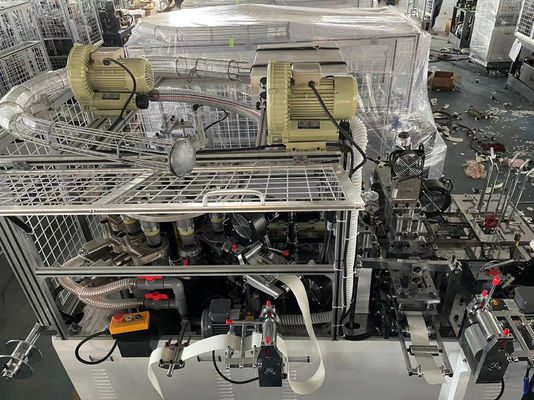 Máquina automática para hacer tazas de té de papel línea de producción de alta velocidad