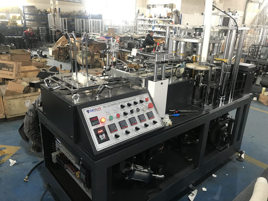 2130mm*1350mm*1900mm Máquina para hacer tazas de papel totalmente automática 65-85pcs/min