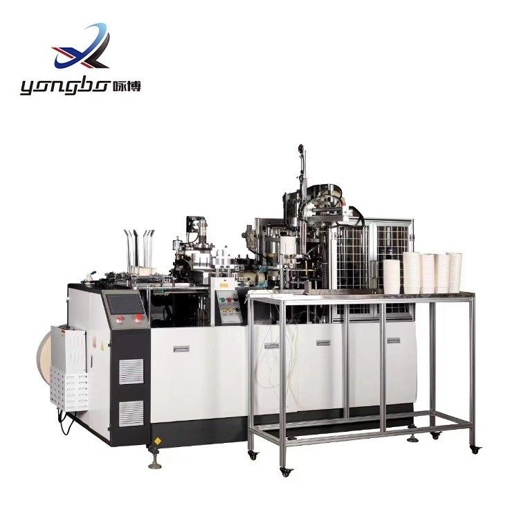 Máquina de fabricación de cuencos de papel desechables de alta velocidad 65-70pcs/min Máquina de fabricación de cuencos de papel desechables con fácil operación