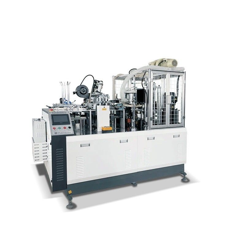 Fabricantes Máquina de fabricación de tazas de papel desechables Máquina automática de moldeado de tazas de papel para café con capacidad de 100-110pcs/min