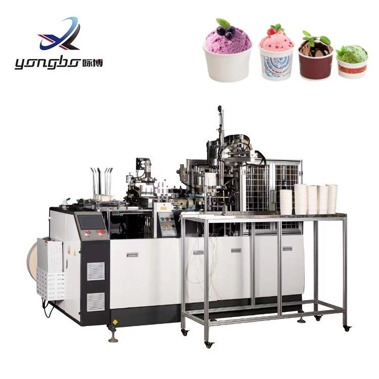 3200 kg Máquina de fabricación de papel automática personalizada 20-50 oz Máquina de producción de cuenco de ensalada de papel desechable