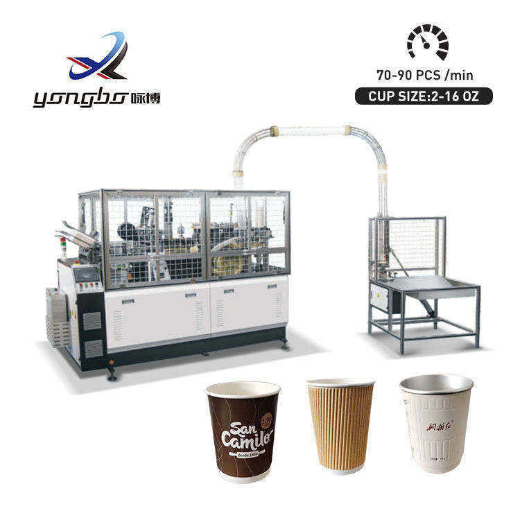 Linea de producción para la fabricación de tazas de café de papel en Pakistán